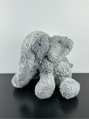 Jellycat Elly Elephant Sitting Plush Medium 10" Gray Rare & Retired